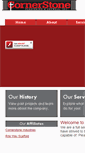 Mobile Screenshot of cornerstoneplastering.com